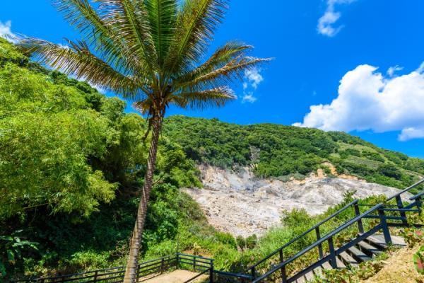 St Lucia: tropical nature of the island