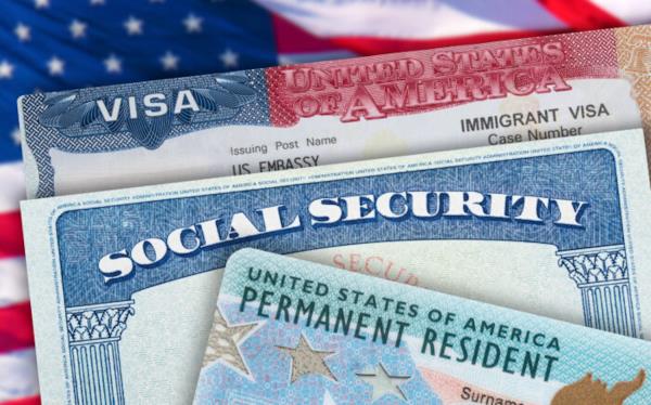 American IDs - SS and Green Card